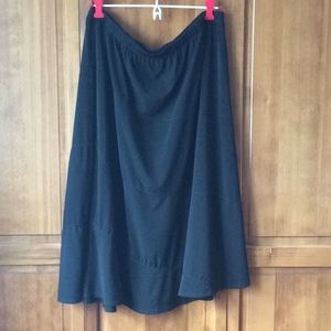 NWOT Notations Black Skirt | Size 2X